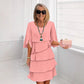 ⏰ Vestido con superposiciones y mangas con volantes | Elegancia femenina y desenfadada 🌸