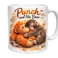 🥳VENTA CALIENTE 2026🥳 ¡50% DE DESCUENTO!🔥Taza de cerámica con el mono "Punch y su oso"