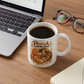🥳VENTA CALIENTE 2026🥳 ¡50% DE DESCUENTO!🔥Taza de cerámica con el mono "Punch y su oso"
