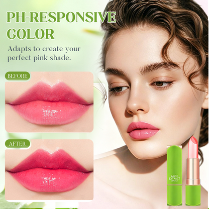 Labial Mágico Hidratante con Sábila que Cambia de Color