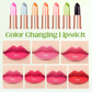 Labial Mágico Hidratante con Sábila que Cambia de Color