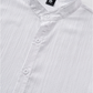 👔 ¡50% DE DESCUENTO POR TIEMPO LIMITADO! 🍂 Camisa de manga corta con cuello mao para hombre, ideal para el verano: transpirable, texturizada y de corte relajado 🏖️