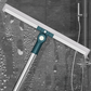 🥳 Limpiador de suelos multisuperficie con escobilla extensible y reutilizable, con borde cónico para una limpieza precisa: captura polvo, suciedad y pelo de mascotas. Ideal para suelos lisos, alfombras, ventanas y duchas.