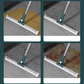 🥳 Limpiador de suelos multisuperficie con escobilla extensible y reutilizable, con borde cónico para una limpieza precisa: captura polvo, suciedad y pelo de mascotas. Ideal para suelos lisos, alfombras, ventanas y duchas.
