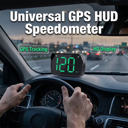 Velocímetro con pantalla de visualización frontal para coche con GPS universal