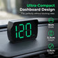 Velocímetro con pantalla de visualización frontal para coche con GPS universal