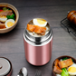 🍲 ¡50% DE DESCUENTO AHORA! 🔥 Tarro para alimentos de acero inoxidable 316 – Aislamiento al vacío y a prueba de fugas – Imprescindible para cocinar con calor 🥄