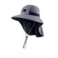 Sombrero de Sol con Ala Ancha y Cubre Nuca, Protección Solar UPF 50+