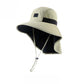 Sombrero de Sol con Ala Ancha y Cubre Nuca, Protección Solar UPF 50+