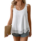 📢📢¡49% DE DESCUENTO! ⏰Camiseta de tirantes elegante con tirantes de encaje de puntos