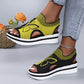 📢 Sandalias de Plataforma con Punta Abierta para Mujer – Ligeras, Acolchadas y Perfectas para Días Soleados y Vacaciones 🌴✨