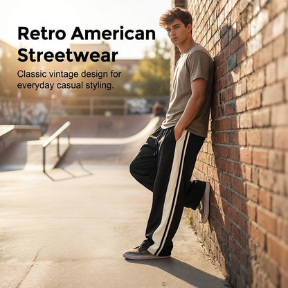 🔥👖 ¡50% OFF! Pantalones Deportivos Holgados para Hombre – Comodidad Total Todo el Día