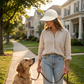 👒☀️ Sombrero de Sol con Abertura para Cola de Caballo – Transpirable, Ajustable y Ligero para Mujer 🎀🌿