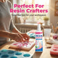 ✨🤲 ¡50% DE DESCUENTO! Removedor de resina suave para manos: disuelve instantáneamente la resina epoxi y UV pegajosa. Seguro para pieles sensibles, no irrita. ¡Imprescindible para los amantes de las manualidades! 🎨💎