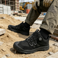 Zapatos de Seguridad con Puntera de Acero y Sistema de Cordones Rotatorio para Hombre
