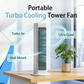 Ventilador portátil para torres de refrigeración