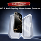 Protector de pantalla HD de cobertura total y anti-espías para iPhone