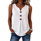 👗🌿☀️ Chaleco sin mangas de algodón y lino con cuello en V para mujer – Transpirable, suave y ligero – Perfecto para usar en capas o solo en días cálidos 🌸🍃