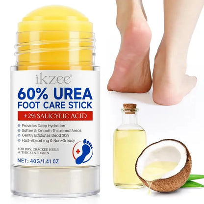 🎉 Más de 42.000 unidades vendidas 🦶 Bálsamo para el cuidado de los pies con urea, bálsamo hidratante intensivo para talones secos y agrietados y piel muerta.