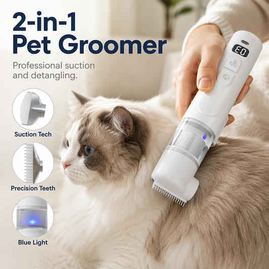 Peine eléctrico para mascotas