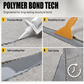 Rellenador y sellador impermeable para grietas en hormigón