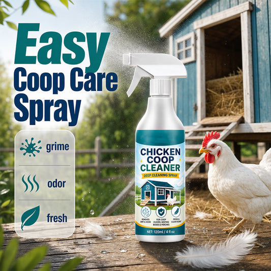 🐔 Spray limpiador para gallineros: ¡elimina el olor y la suciedad en minutos! ✨