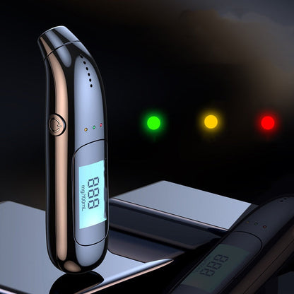 🚗 ¡50% DE DESCUENTO AHORA! 🧪 Alcoholímetro de alta precisión: detector de alcohol portátil digital LCD para conductores y uso doméstico.