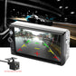Reproductor MP5 para coche de 7 pulgadas, 2 DIN, con pantalla táctil y Bluetooth.