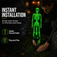 🎁Novedades 2026 ¡50% de descuento!💥 Luces solares de calavera para jardín con un brillo espeluznante que cambia de color 👻 ¡Ideales para crear un ambiente tenebroso en el patio, el porche y el camino! 🪦💡