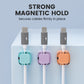 Clips magnéticos portátiles para cables
