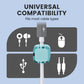 Clips magnéticos portátiles para cables