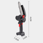 🪓 Mini sierra portátil sin escobillas: motor potente, batería de larga duración, ligera y ergonómica. Perfecta para podar, trabajar la madera y jardinería: ¡segura y eficiente! 🌳🔋