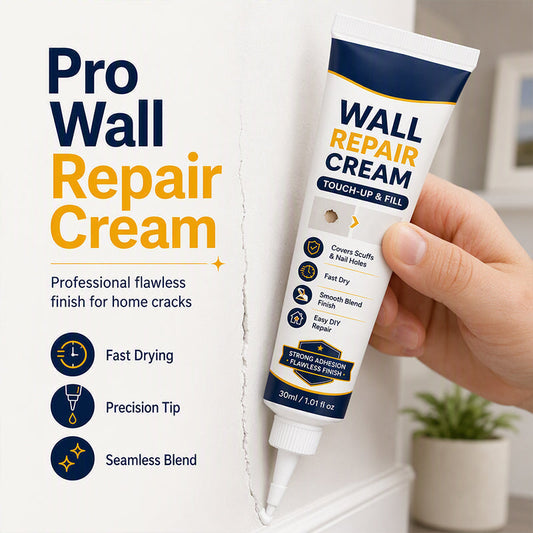 🏠 ¡50% DE DESCUENTO AHORA! ✨Masilla reparadora de paredes de secado rápido: crema reparadora de paredes fácil de usar, mezcla perfecta, secado rápido para grietas, agujeros de clavos y rozaduras. Imprescindible para el hogar.