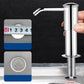 🧽Dispensador de jabón empotrable para fregadero de cocina – Bomba de detergente giratoria 360° con rejilla para esponjas y manguera de 100 cm