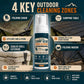 🏕️¡50% DE DESCUENTO AHORA! Limpiador de espuma para artículos de camping al aire libre con toalla de limpieza: potente espuma quitamanchas para sillas, mesas, neveras portátiles y carros plegables de camping.