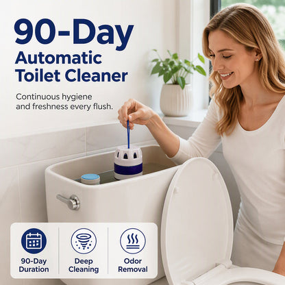 🚽 Limpiador automático de inodoros – Pastillas de larga duración, aroma fresco 🌿