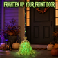 🧹 Decoración de escoba eléctrica de bruja de Halloween, decoración para interior y exterior 🎃✨