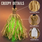 🧹 Decoración de escoba eléctrica de bruja de Halloween, decoración para interior y exterior 🎃✨
