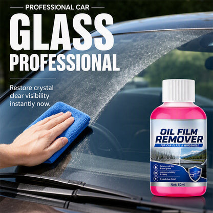 🔥Promoción por tiempo limitado: 50% de descuento🔥 Limpiador de parabrisas y removedor de película de aceite para cristales de coche
