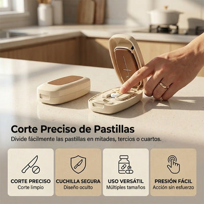 Cortador de Pastillas Multifuncional con Agarre Ajustable