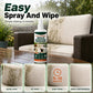 ¡50% DE DESCUENTO AHORA! Spray quitamohos para cojines de patio, potente limpiador de manchas de moho, spray de rápida eliminación de moho y hongos, seguro para cojines de tela de exterior, solución de limpieza para tapicería de muebles de patio.