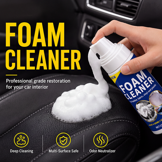 Limpiador en espuma para la limpieza profunda del interior del coche