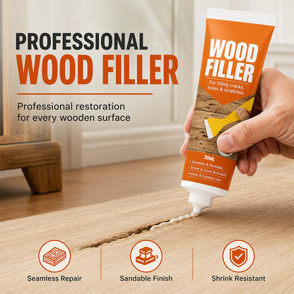 🔥Promoción por tiempo limitado: 50% de descuento🔥Masilla para madera para grietas y agujeros