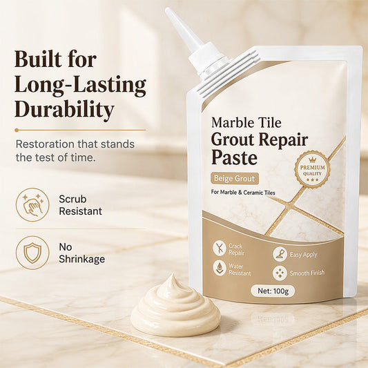 Pasta reparadora de lechada para baldosas de mármol beige