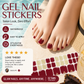 Pegatinas de gel semicuradas para uñas de los pies