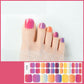 Pegatinas de gel semicuradas para uñas de los pies