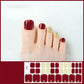 Pegatinas de gel semicuradas para uñas de los pies