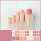 Pegatinas de gel semicuradas para uñas de los pies