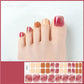 Pegatinas de gel semicuradas para uñas de los pies