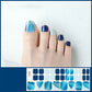 Pegatinas de gel semicuradas para uñas de los pies